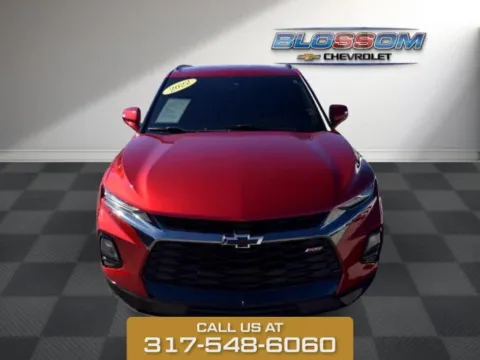 Red 2022 Chevrolet Blazer RS for sale in Indianapolis, IN