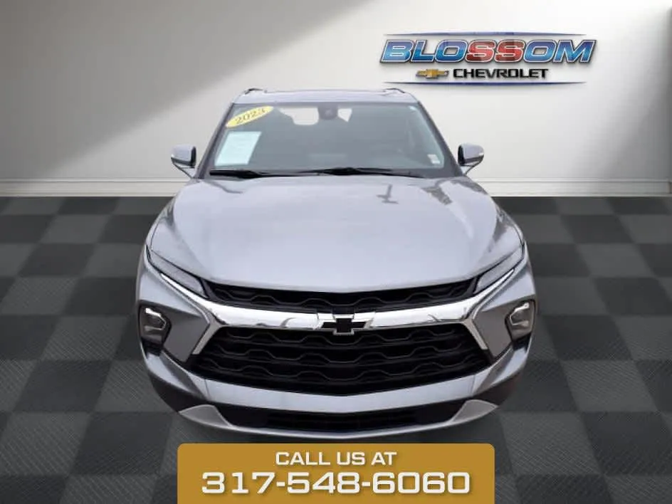 Gray 2023 Chevrolet Blazer LT for sale in Indianapolis, IN