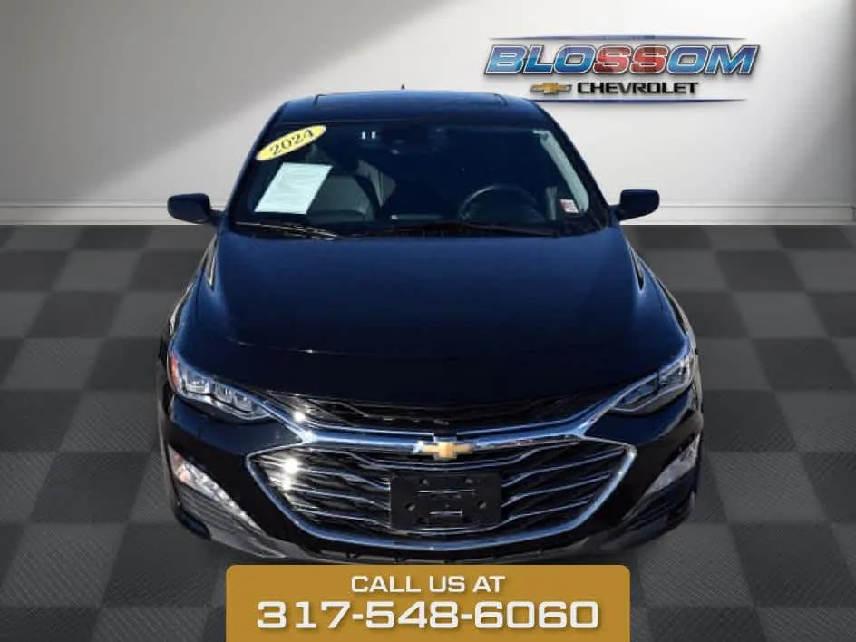 Black 2024 Chevrolet Malibu LT for sale in Indianapolis, IN