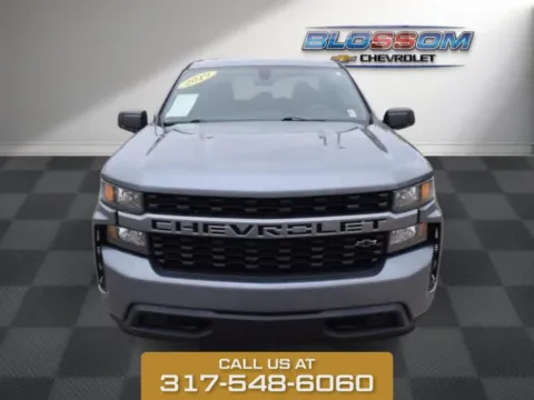 Gray 2019 Chevrolet Silverado 1500 Custom for sale in Indianapolis, IN