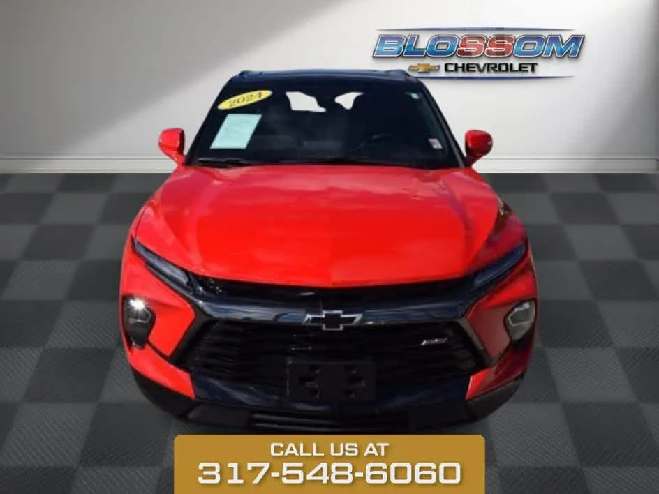 Red 2024 Chevrolet Blazer RS for sale in Indianapolis, IN