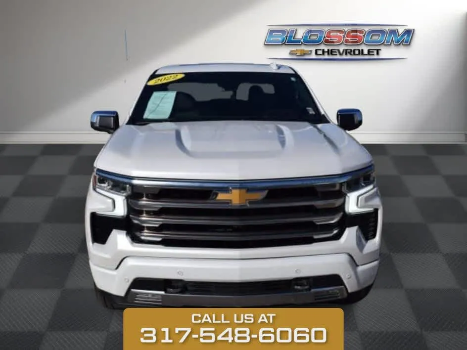 White 2022 Chevrolet Silverado 1500 High Country for sale in Indianapolis, IN