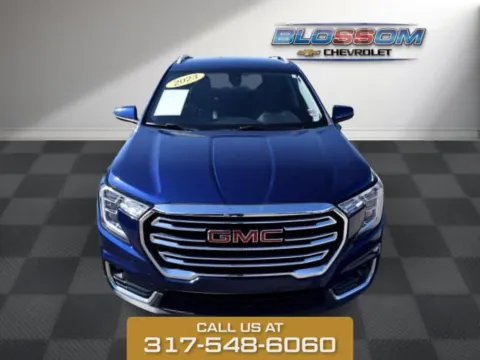 Blue 2023 GMC Terrain SLT for sale in Indianapolis, IN