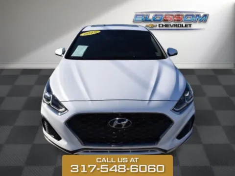 White 2018 Hyundai Sonata Sport for sale in Indianapolis, IN