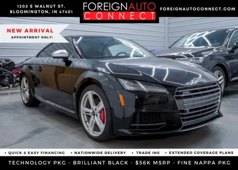 Black 2016 Audi TTS 2.0T for sale in Bloomington, IN
