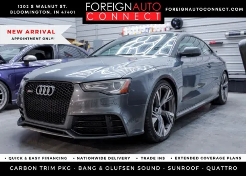 Gray 2013 Audi RS 5 4.2 for sale in Bloomington, IN