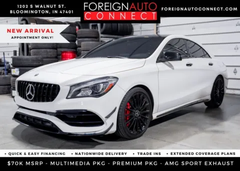 White 2018 Mercedes-Benz CLA 45 AMG for sale in Bloomington, IN