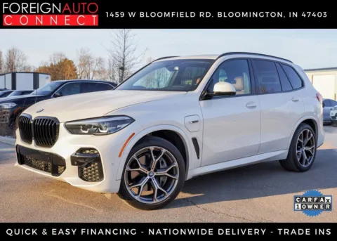 White 2023 BMW X5 xDrive45e for sale in Bloomington, IN