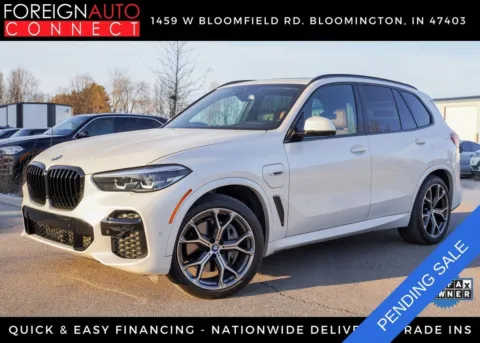 White 2023 BMW X5 xDrive45e for sale in Bloomington, IN