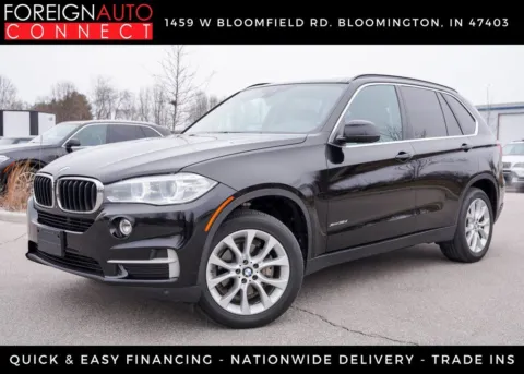 Black 2016 BMW X5 xDrive35d for sale in Bloomington, IN