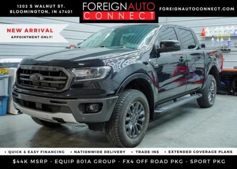 Black 2019 Ford Ranger Lariat for sale in Bloomington, IN