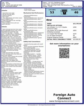 Photos of 2015 Toyota Prius c Three for sale in Bloomington, IN at Foreign Auto Connect