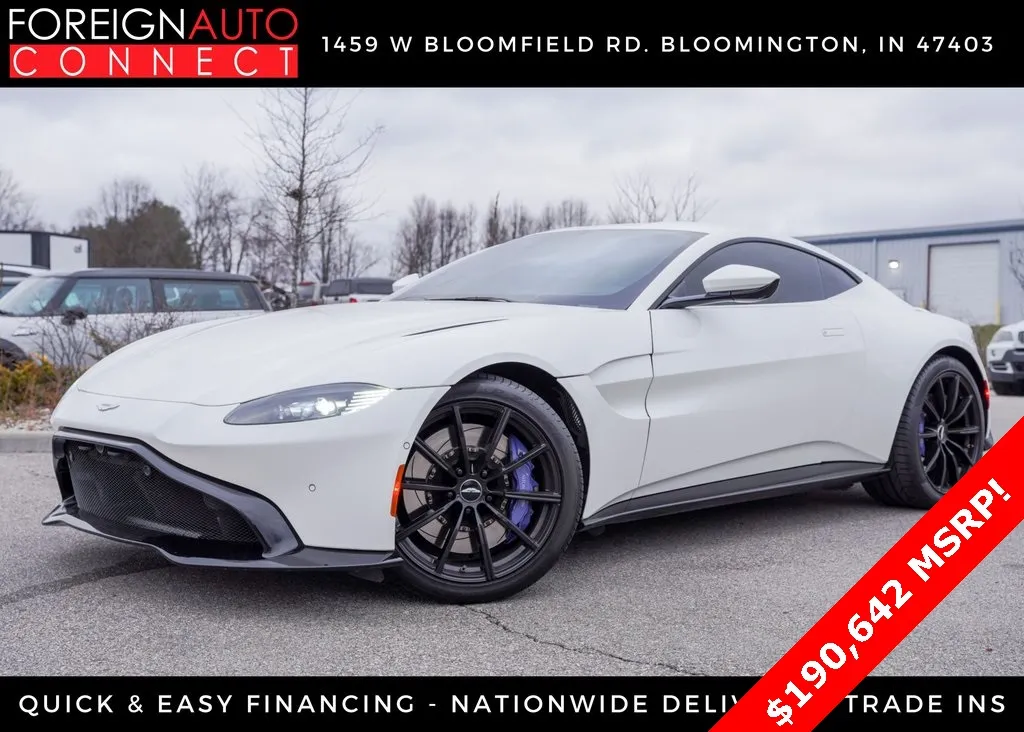 White 2020 Aston Martin Vantage for sale in Bloomington, IN