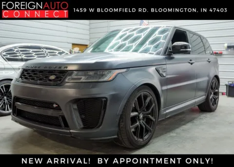 Gray 2020 Land Rover Range Rover Sport SVR for sale in Bloomington, IN