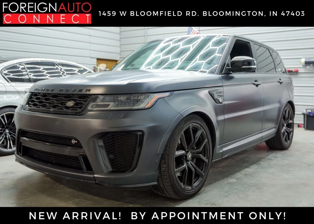 Gray 2020 Land Rover Range Rover Sport SVR for sale in Bloomington, IN