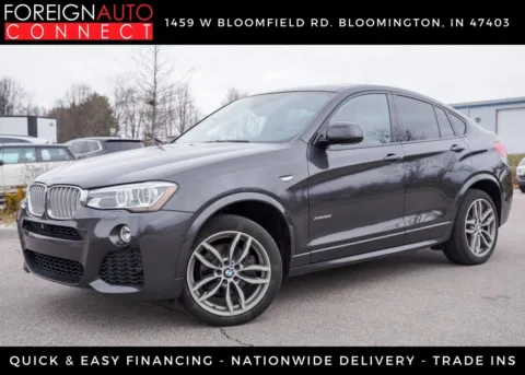 Gray 2017 BMW X4 xDrive28i for sale in Bloomington, IN