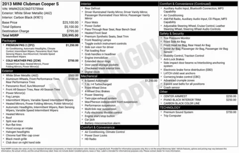 Photos of 2013 MINI Cooper S Clubman for sale in Bloomington, IN at Foreign Auto Connect