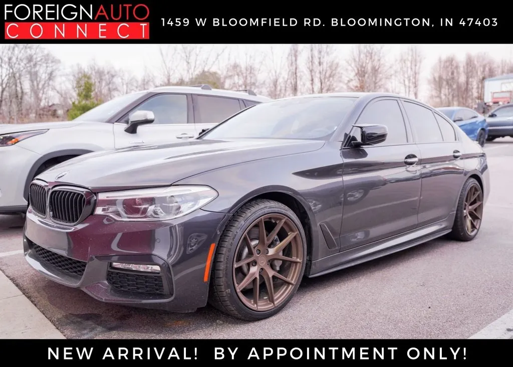 Gray 2018 BMW 5 Series 540i xDrive for sale in Bloomington, IN