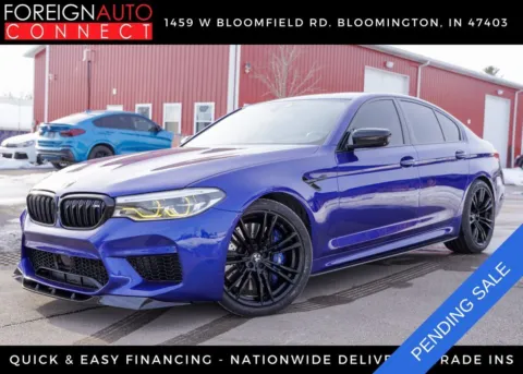 Blue 2019 BMW M5 Competition for sale in Bloomington, IN