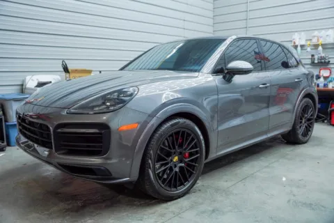 Another view of 2021 Porsche Cayenne GTS for sale in Bloomington, IN at Foreign Auto Connect