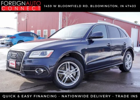 Black 2016 Audi Q5 3.0T Premium Plus for sale in Bloomington, IN