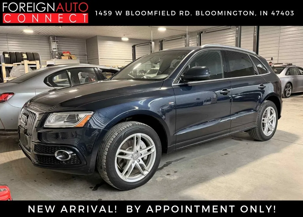 Black 2016 Audi Q5 3.0T Premium Plus for sale in Bloomington, IN