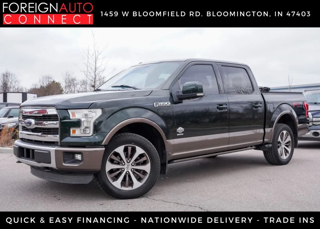 Green 2015 Ford F-150 King Ranch for sale in Bloomington, IN