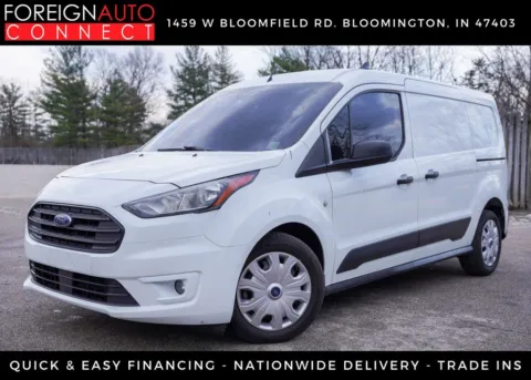 White 2022 Ford Transit Connect XLT for sale in Bloomington, IN