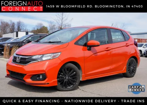 Orange 2018 Honda Fit Sport for sale in Bloomington, IN