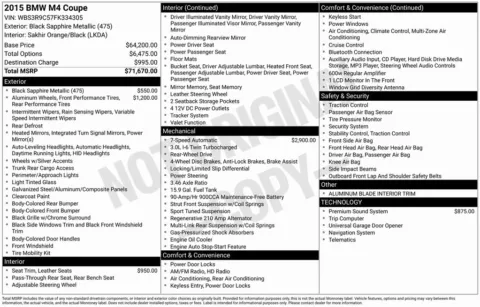 Photos of 2015 BMW M4 for sale in Bloomington, IN at Foreign Auto Connect