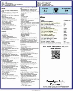 Photos of 2016 Mercedes-Benz C-Class C 450 AMG for sale in Bloomington, IN at Foreign Auto Connect