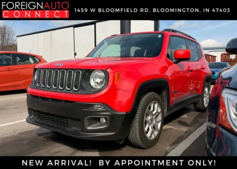 Red 2018 Jeep Renegade Latitude for sale in Bloomington, IN
