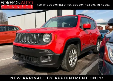 Red 2018 Jeep Renegade Latitude for sale in Bloomington, IN