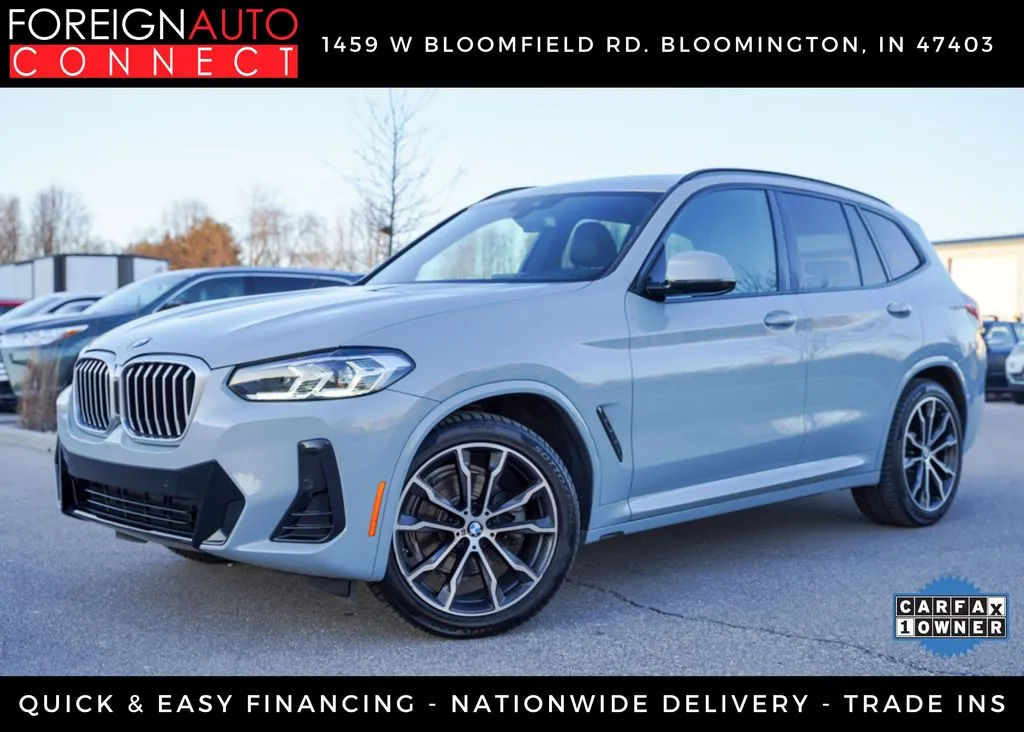 Gray 2023 BMW X3 sDrive30i for sale in Bloomington, IN