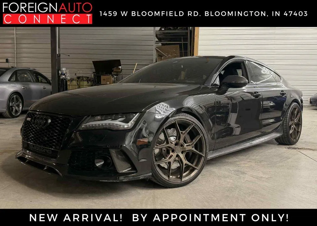 Brown 2015 Audi RS 7 4.0T Prestige for sale in Bloomington, IN
