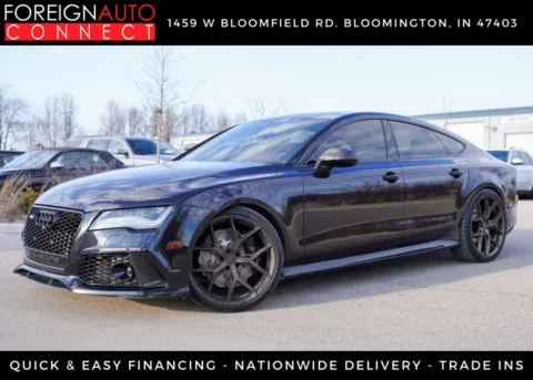 Brown 2015 Audi RS 7 4.0T Prestige for sale in Bloomington, IN