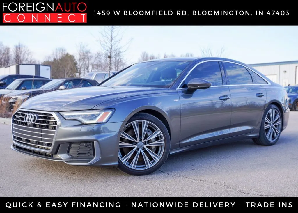 Gray 2020 Audi A6 3.0T Premium Plus for sale in Bloomington, IN