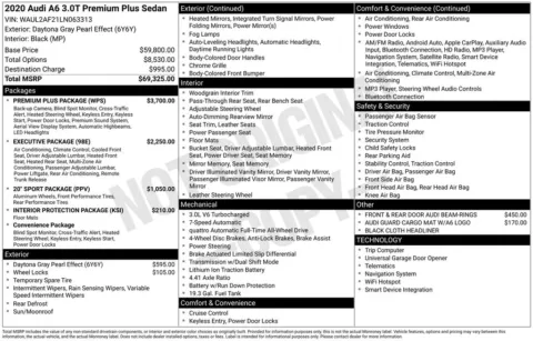 Photos of 2020 Audi A6 3.0T Premium Plus for sale in Bloomington, IN at Foreign Auto Connect