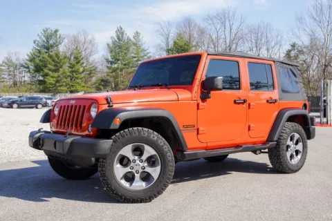 Another view of 2015 Jeep Wrangler Unlimited Sport for sale in Bloomington, IN at Foreign Auto Connect