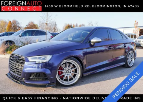 Blue 2017 Audi S3 2.0T Premium Plus for sale in Bloomington, IN