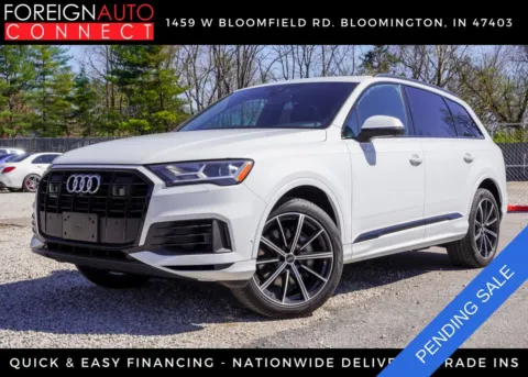 White 2022 Audi Q7 55 Premium Plus for sale in Bloomington, IN