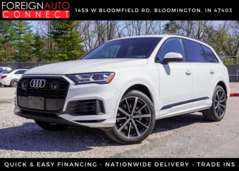 White 2022 Audi Q7 55 Premium Plus for sale in Bloomington, IN