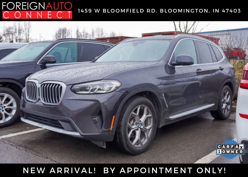 Gray 2023 BMW X3 xDrive30i for sale in Bloomington, IN