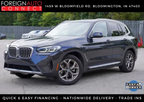 Gray 2023 BMW X3 xDrive30i for sale in Bloomington, IN