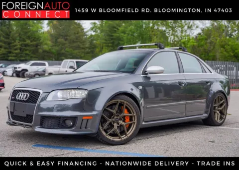 Black 2007 Audi RS 4 4.2L for sale in Bloomington, IN