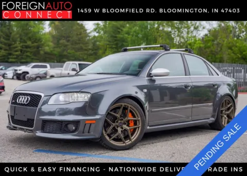 Black 2007 Audi RS 4 4.2L for sale in Bloomington, IN
