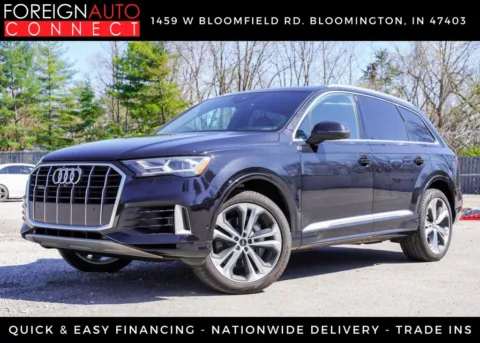 Black 2021 Audi Q7 55 Premium Plus for sale in Bloomington, IN