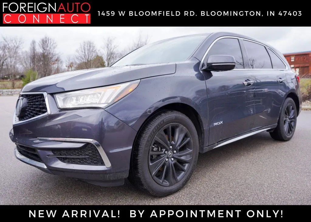 Black 2020 Acura MDX Technology for sale in Bloomington, IN