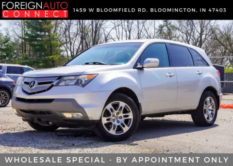 Silver 2009 Acura MDX Technology for sale in Bloomington, IN