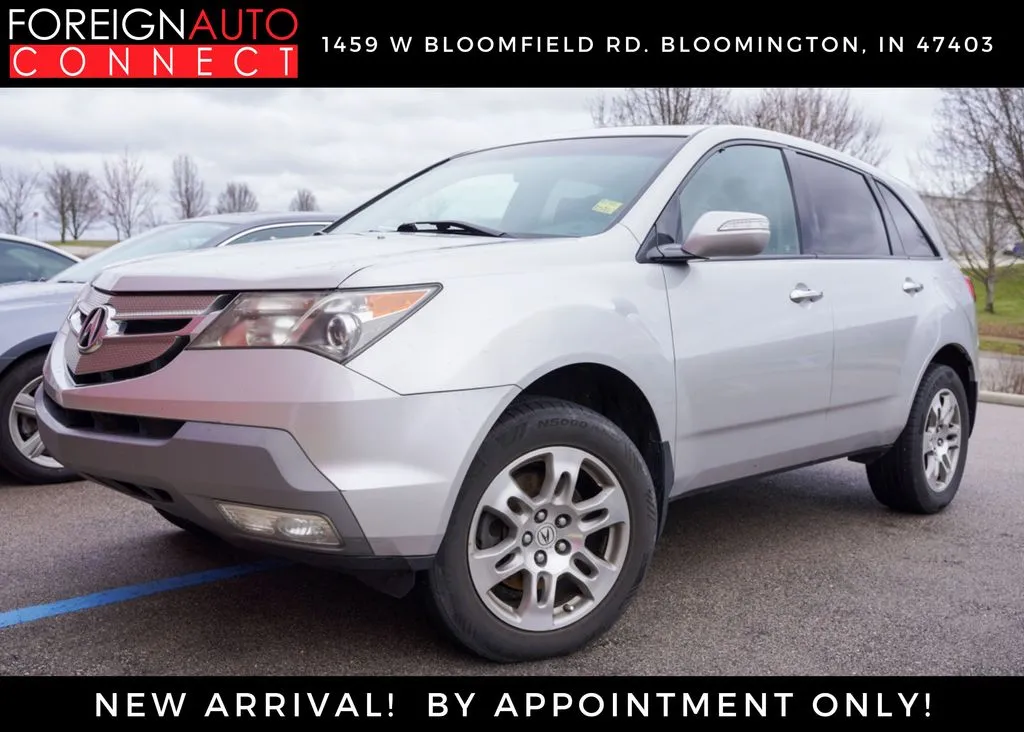 Silver 2009 Acura MDX Technology for sale in Bloomington, IN